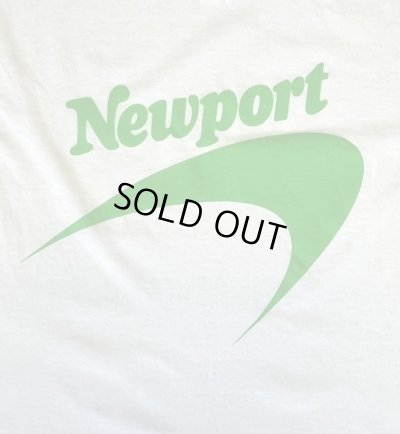 画像3: 80'S NEWPORT シングルステッチ 半袖 Tシャツ ホワイト USA製 (DEADSTOCK)