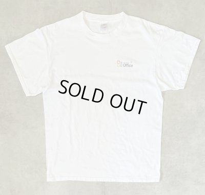 画像3: 90'S MICROSOFT OFFICE 両面プリント 半袖 Tシャツ ホワイト (VINTAGE)