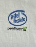 画像5: 00'S INTEL INSIDE "PENTIUMIII" 両面プリント 半袖 Tシャツ ホワイト (VINTAGE) (5)