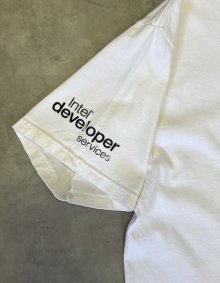 他の写真2: 00'S INTEL "DEVELOPER SERVICES" 両面+袖プリント 半袖 Tシャツ ホワイト (VINTAGE)