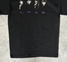 他の写真2: 90'S THE BEATLES 袖プリント入り 半袖 Tシャツ ブラック USA製 (VINTAGE)