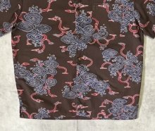 他の写真3: RALPH LAUREN "POLO JEANS" コットン 半袖 オープンカラーシャツ ブラウン/総柄 (VINTAGE)