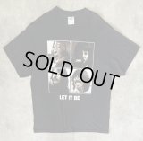 90'S THE BEATLES "LET IT BE" 両面プリント 半袖 Tシャツ ブラック (VINTAGE)