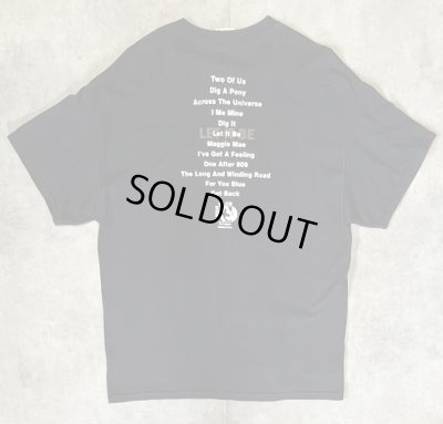 画像5: 90'S THE BEATLES "LET IT BE" 両面プリント 半袖 Tシャツ ブラック (VINTAGE)