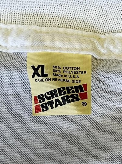 画像2: 80'S NEWPORT シングルステッチ 半袖 Tシャツ ホワイト USA製 (DEADSTOCK)