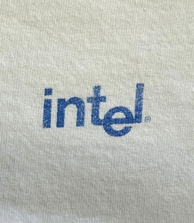画像5: 00'S INTEL "DEVELOPER SERVICES" 両面+袖プリント 半袖 Tシャツ ホワイト (VINTAGE)