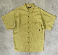 90'S PATAGONIA ヘンプ 半袖 ACシャツ ピスタチオ 香港製 (VINTAGE)
