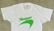 他の写真1: 80'S NEWPORT シングルステッチ 半袖 Tシャツ ホワイト USA製 (DEADSTOCK)