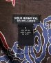 画像2: RALPH LAUREN "POLO JEANS" コットン 半袖 オープンカラーシャツ ブラウン/総柄 (VINTAGE) (2)