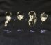 画像3: 90'S THE BEATLES 袖プリント入り 半袖 Tシャツ ブラック USA製 (VINTAGE) (3)