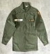 画像1: 60'S アメリカ軍 US ARMY OG107 コットンサテン ユーティリティシャツ (VINTAGE) (1)