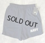 アメリカ軍 US NAVY "NEW BALANCE製" ナイロン トレーニングショーツ USA製 (DEADSTOCK)