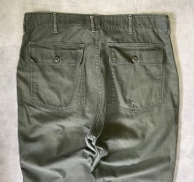 他の写真3: 70'S アメリカ軍 US ARMY "OG107" コットンサテン ベイカーパンツ ミリタリーグリーン (VINTAGE)