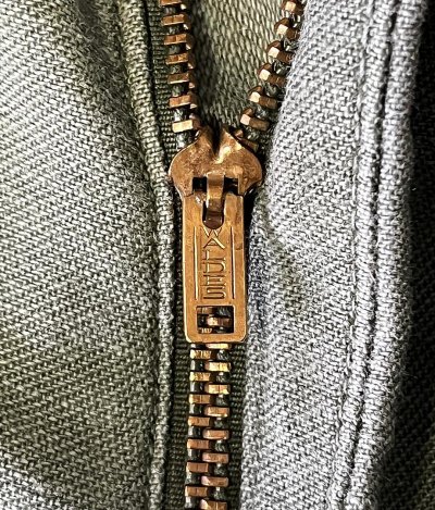 画像3: 60'S アメリカ軍 US ARMY "OG107" コットンサテン ベイカーパンツ WALDESジップ ミリタリーグリーン (VINTAGE)