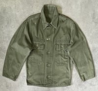 40'S アメリカ軍 US ARMY "M-47" ヘリンボーンツイル ユーティリティシャツ (VINTAGE)