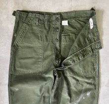 他の写真1: 60'S アメリカ軍 US ARMY "OG107" 初期モデル コットンサテン 平ボタン ベイカーパンツ (VINTAGE)