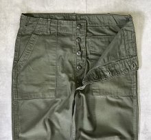 他の写真1: 70'S アメリカ軍 US ARMY "OG107" コットンサテン ベイカーパンツ ミリタリーグリーン (VINTAGE)