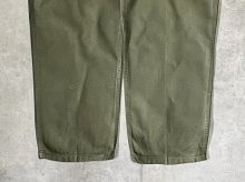 他の写真2: 60'S アメリカ軍 US ARMY "OG107" 初期モデル コットンサテン 平ボタン ベイカーパンツ ツートンカラー (VINTAGE)