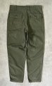 画像3: 70'S アメリカ軍 US ARMY "OG107" コットンサテン ベイカーパンツ ミリタリーグリーン (VINTAGE) (3)