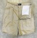 画像3: 90'S RALPH LAUREN "ボックスロゴ" ツープリーツ チノショーツ ベージュ TALONジップ USA製 (VINTAGE) (3)