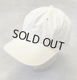 90'S RALPH LAUREN ロゴ無し ベースボールキャップ ベージュ USA製 (VINTAGE)