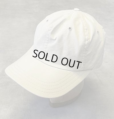 画像1: 90'S RALPH LAUREN ロゴ無し ベースボールキャップ ベージュ USA製 (VINTAGE)
