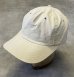画像1: 90'S RALPH LAUREN ロゴ無し ベースボールキャップ ベージュ USA製 (VINTAGE) (1)