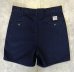 画像5: 90'S RALPH LAUREN "ボックスロゴ" ツープリーツ チノショーツ ネイビー TALONジップ USA製 (VINTAGE) (5)