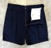 画像3: 90'S RALPH LAUREN "ボックスロゴ" ツープリーツ チノショーツ ネイビー TALONジップ USA製 (VINTAGE) (3)