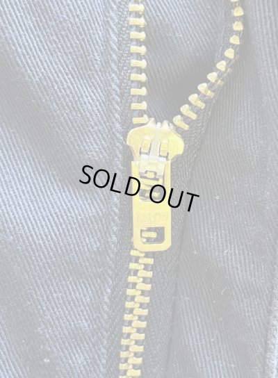 画像4: 90'S RALPH LAUREN "ボックスロゴ" ツープリーツ チノショーツ ネイビー TALONジップ USA製 (VINTAGE)