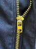 画像4: 90'S RALPH LAUREN "ボックスロゴ" ツープリーツ チノショーツ ネイビー TALONジップ USA製 (VINTAGE) (4)