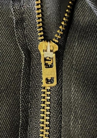 画像5: 80'S DICKIES 874 チビタグ ワークパンツ ブラック W42L29 TALONジップ USA製 (VINTAGE)