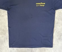 他の写真3: 90'S GOOD YEAR シングルステッチ 両面プリント 半袖 Tシャツ フェードネイビー カナダ製 (VINTAGE)