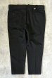 画像1: 80'S DICKIES 874 チビタグ ワークパンツ ブラック W42L29 TALONジップ USA製 (VINTAGE) (1)