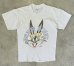 画像1: 80'S LOONEY TUNES "BUGS BUNNY" シングルステッチ 半袖 Tシャツ ホワイト USA製 (VINTAGE) (1)
