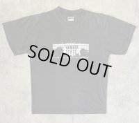 90'S MEDICINE MAN シングルステッチ 両面プリント 半袖 Tシャツ フェードブラック USA製 (VINTAGE)