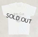 80'S AERO-CLUB シングルステッチ 半袖 Tシャツ ホワイト (VINTAGE)