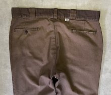 他の写真3: 80'S DICKIES 874 チビタグ ワークパンツ フェードブラウン W38L31 42TALONジップ USA製 (VINTAGE)