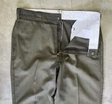 他の写真1: 80'S DICKIES 874 チビタグ ワークパンツ フェードオリーブ W33L29 USA製 (VINTAGE)
