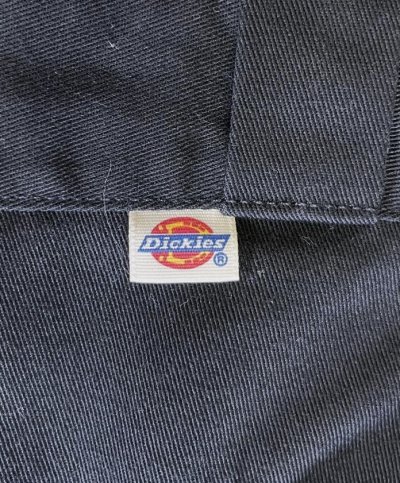 画像2: 80'S DICKIES 874 チビタグ ワークパンツ ブラック W42L29 TALONジップ USA製 (VINTAGE)
