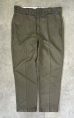 画像3: 80'S DICKIES 874 チビタグ ワークパンツ フェードオリーブ W33L29 USA製 (VINTAGE) (3)
