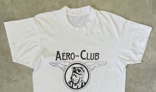 他の写真1: 80'S AERO-CLUB シングルステッチ 半袖 Tシャツ ホワイト (VINTAGE)