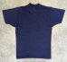 画像4: 70'S BRENT シングルステッチ 耳付きポケット 半袖 Tシャツ ネイビー (VINTAGE) (4)