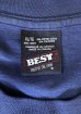 画像2: 90'S GOOD YEAR シングルステッチ 両面プリント 半袖 Tシャツ フェードネイビー カナダ製 (VINTAGE) (2)