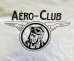 画像2: 80'S AERO-CLUB シングルステッチ 半袖 Tシャツ ホワイト (VINTAGE) (2)