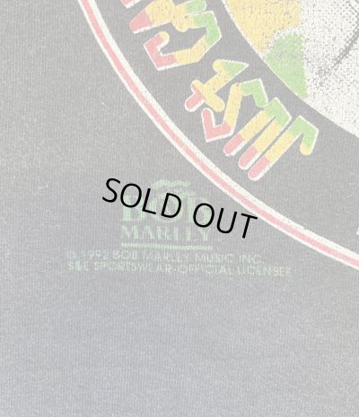 画像6: 90'S BOB MARLEY "POSITIVE VIBRATION" 両面プリント シングルステッチ 半袖 Tシャツ ブラック USA製 (VINTAGE)