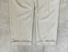 他の写真2: 90'S RALPH LAUREN ツータック トロピカルウールパンツ ライトベージュ イタリア製 (VINTAGE)