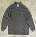 画像1: 80'S CHEMISE LACOSTE 長袖 ポロシャツ ダークグレーヘザー フランス製 (VINTAGE) (1)