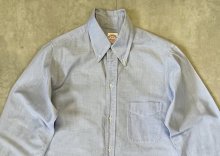 他の写真1: 70'S BROOKS BROTHERS "MAKERS" 6ボタン オックスフォード BDシャツ ブルー USA製 (VINTAGE)