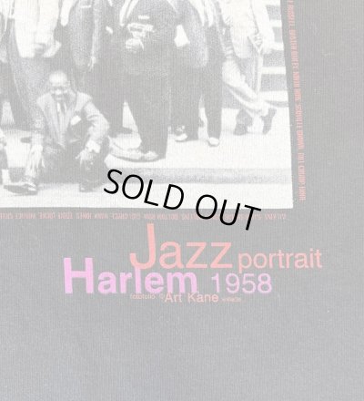画像4: 90'S ART KANE "HARLEM 1958" FOTOFOLIO シングルステッチ 半袖 Tシャツ ブラック (DEADSTOCK)